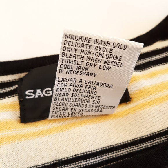 Sag Harbor Short Sleeve Sweater Size Small - Picture 5 of 6